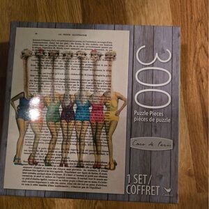 Colorful 300-Piece Puzzle Set